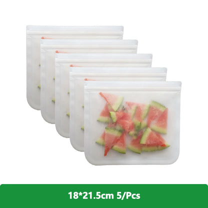 SACO HERMÉTICO ZIP LOCK ORGANIZADOR DE ALIMENTOS